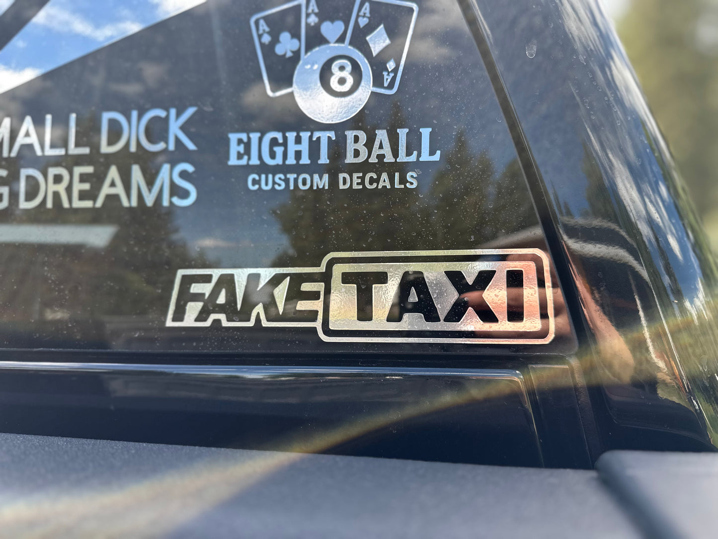 Fake Taxi Decal