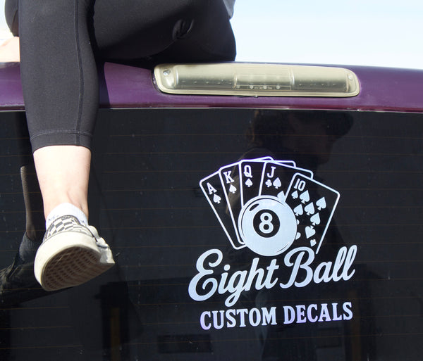 Eight Ball Custom Decals